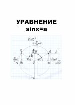 Уравнение sinx = a